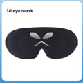 MellowHome - 3D Deep Contoured Eye Cover for Sleeping, Adjustable Sleep Mask with Nose Pad Design, Eye Cover Mask for Sleeping, Yoga, Traveling