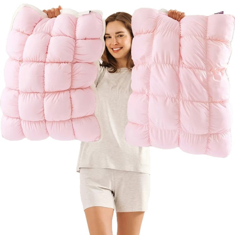 Cloud-shaped Puff Pillow, Pineapple-shaped Pillow, Home-use Single-person High-resilience Fluffy Pillow Core, Cervical-support Pillow