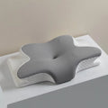 Mellow Home - Cervical Memory Foam Pillow for Neck and Shoulder Pain Relief, Adjustable Ergonomic Contour Orthopedic Pillow with Cervical Support for Side, Back and Stomach Sleepers